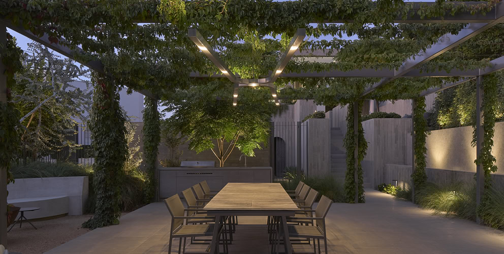 Portsea Bespoke outdoor lighting